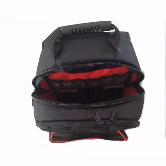Polyester Backpack Tool Bagwith Rubber Bottom