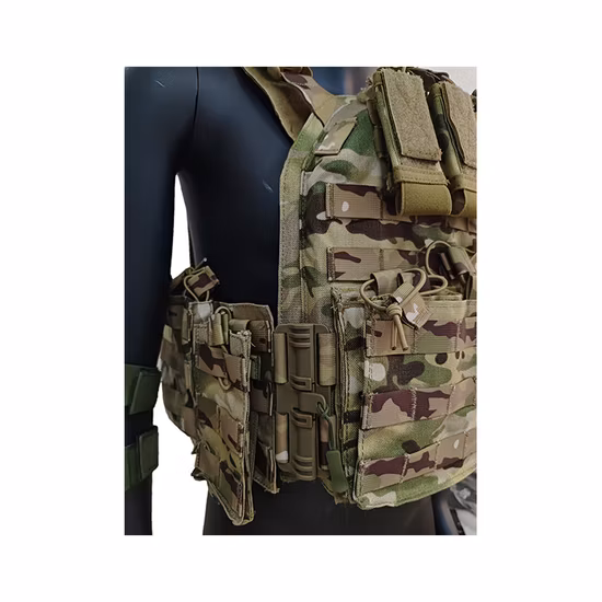 China Shunxing Adjustable Millitary Gear Molle System Reinforced Insert Carrier Body Armor Ballistic Tactical Security Bulletproof Vest