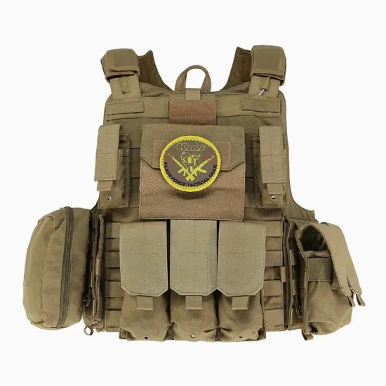 Double Safe Safety Security Molle Polyester Hunting Safety Combat Tactical Vest