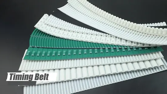 Std Htd 5m 8m 14m 20m XL L T5 T10 At5 At10 At20 H Xh Polyurethane Timing Belt with Any Cleats Baffle