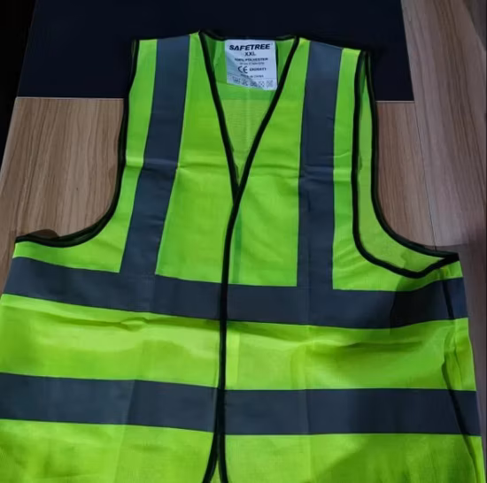 120GSM Polyester Fabric safety Reflective Vest