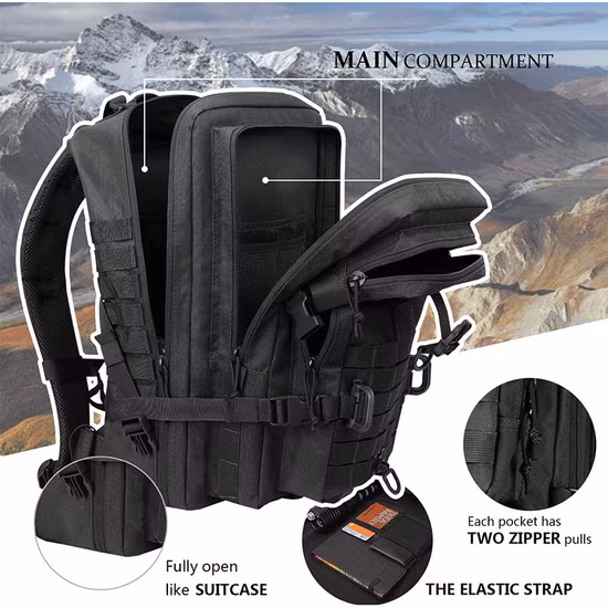 Wholesale China Military Outdoor Tactical Duty Patrol Tool Bag Backpack