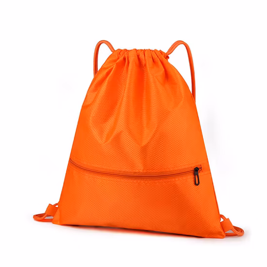 Custom Logo Waterproof Soccer Backpack Sport Drawstring Backpack