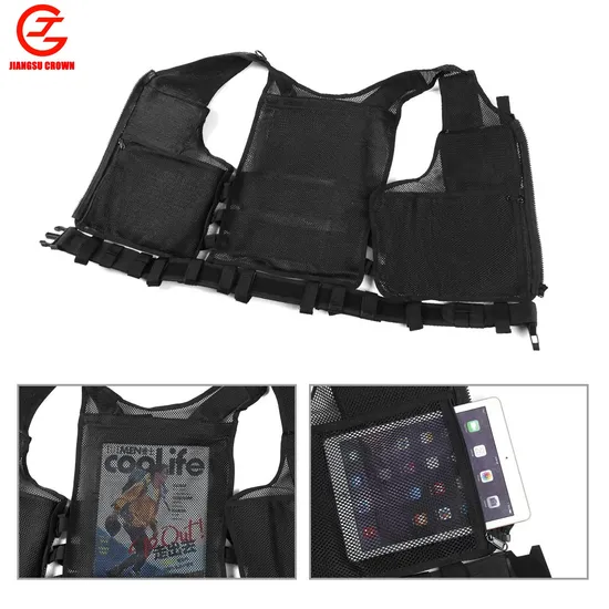 Lightweight Breathable Tactical Vest with Molle System