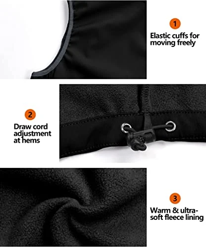 Mens Custom Waterproof Windproof Softshell Vest High Quality Workwear Vest
