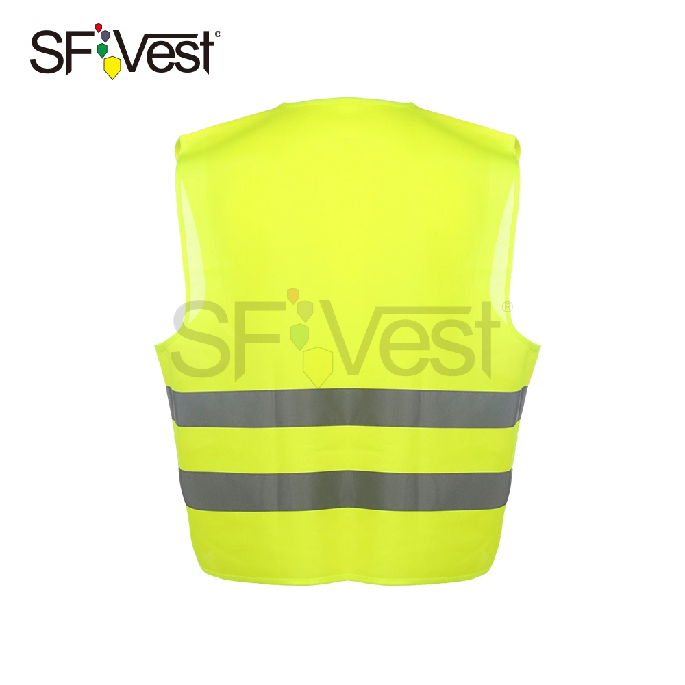 2020 High-Visibility Reflective Safety Vest Sfv01 with En ISO 20471