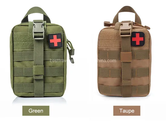 Outdoor Hunting EMT Rip Away Medic Shoulder Ifak Emerg Tactical Medical Pouch First Aid Bag 