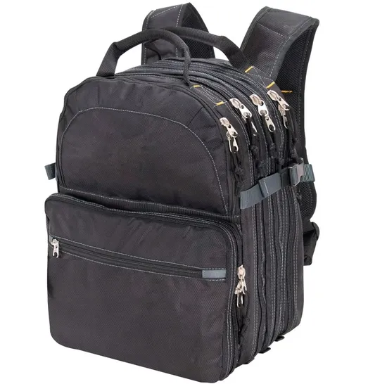 Free Sample Pocket Tool Backpack Bag Zippered Travel Canvas International Business Lockable Branded Domestic Travel 