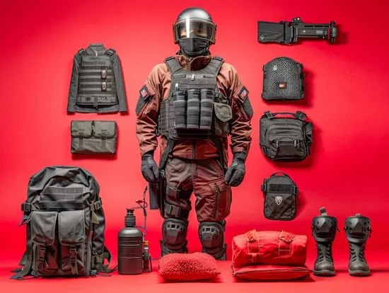 Ultra Safe Nylon 1000d Waterproof Green Camo Tactical Vest Plate Carrier 