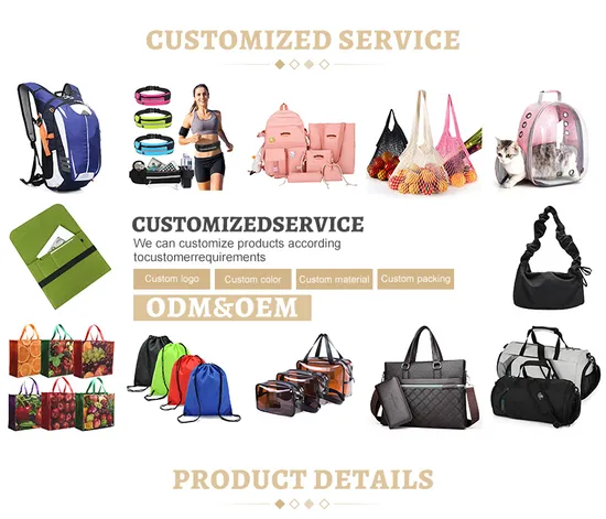 Xianghui Custom Logo Gym Bag Waterproof Travel Bags Sports Duffel Bag 