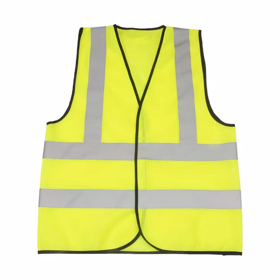 Reflective Vest Yellow Road Safety Safety Vest for Workwear