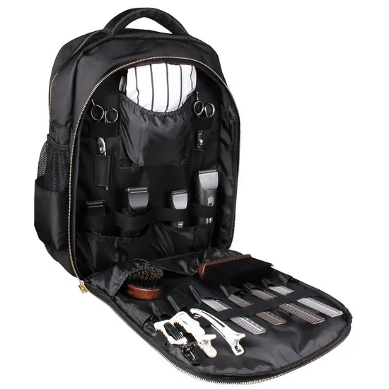 Hair Dryer Shear Kit Hairdresser Backpack Portable Barber Tool Backpack 