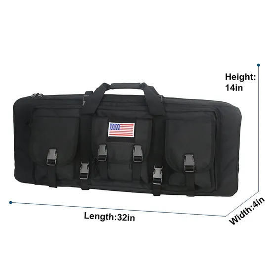 Tactical Equipment Firearm Backpack for Hunting Outdoor Double Long Gun Bag 