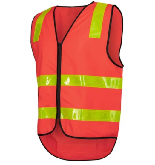 Safety Vest Hi Vis Vest Vic Roads Style Orange Reflective Workwear