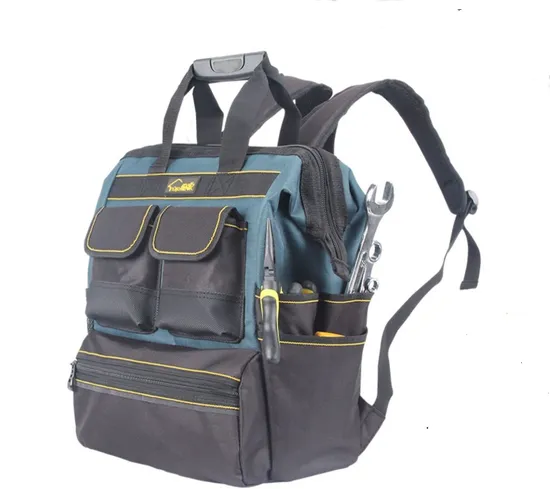 Heavy Duty Tool Bag OEM Custom Premium Multifunctional Bag Electrician Tool Backpack 