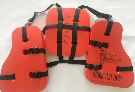 Floation Device Personal Protective Marine Equipment Work Vest for Lifesaving 