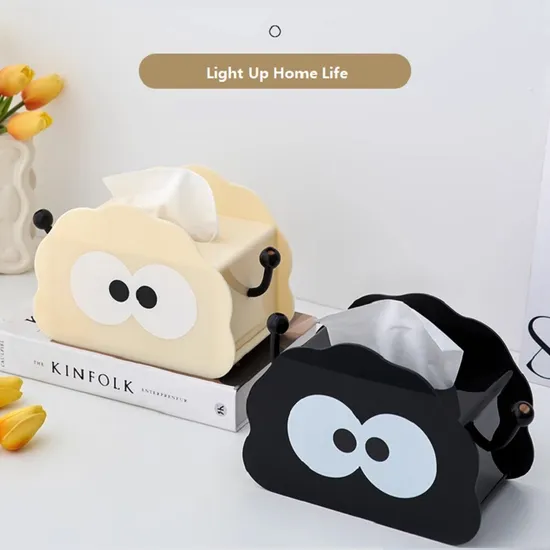 Napkin Dispenser Cream Creativity Product Support Stands Hotel Consumables Room Storage Household Organization Factory Customized Custom Leather 