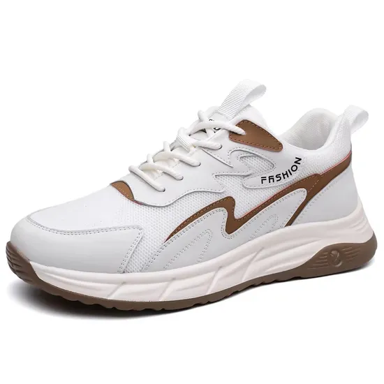 Sports White Student Shoes Soft Rubber Sole Walking Style Casual Shoes Men Sneakers Zapatos De Hombre 