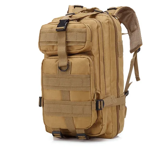 Big Capacity Outdoor Sports Leisure Travel Camping Hiking 3p Camouflage Tactical Backpack Pack Bag (CY0001) 